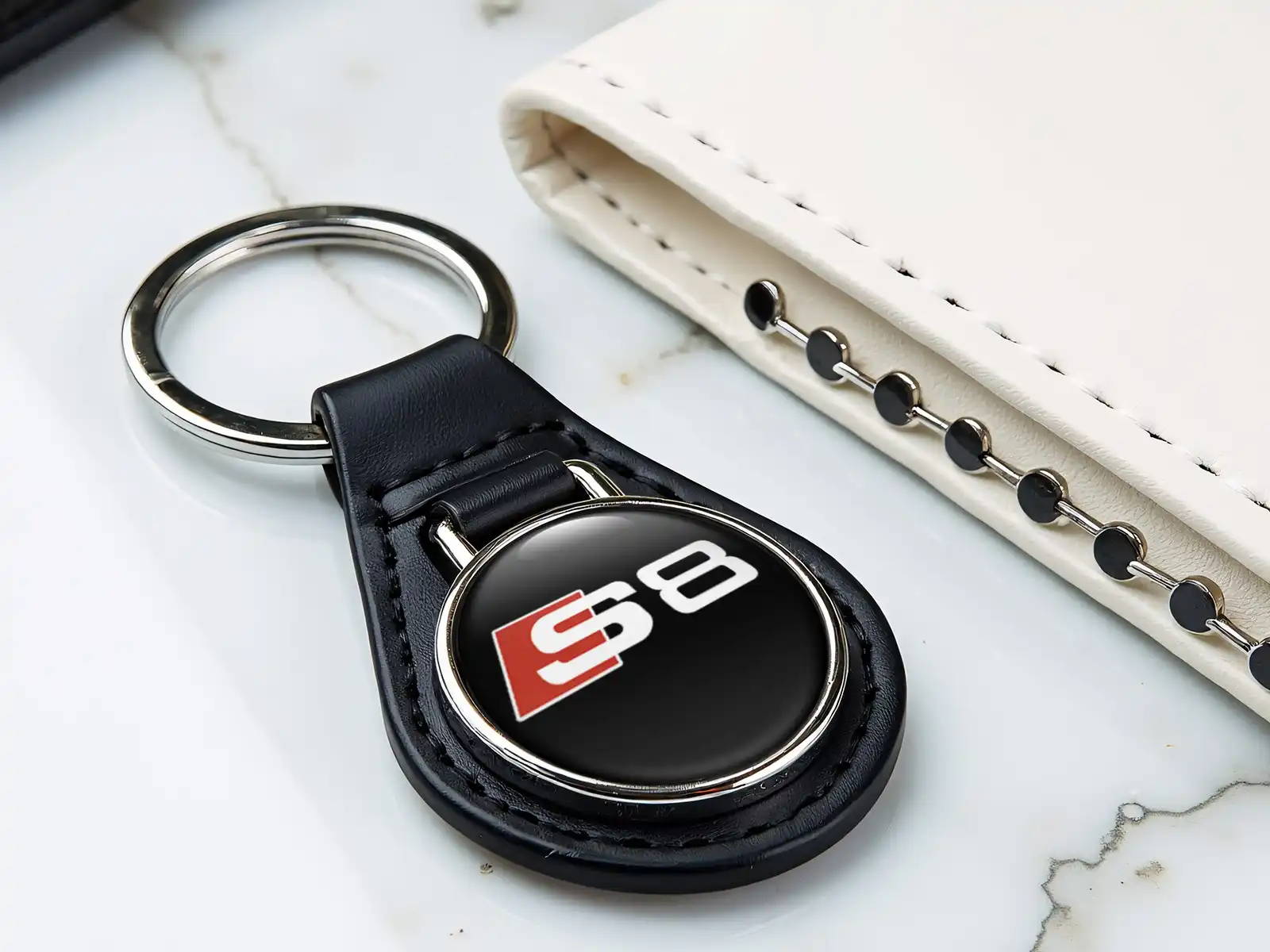 Key Ring Leather Normal Material Racing Version
